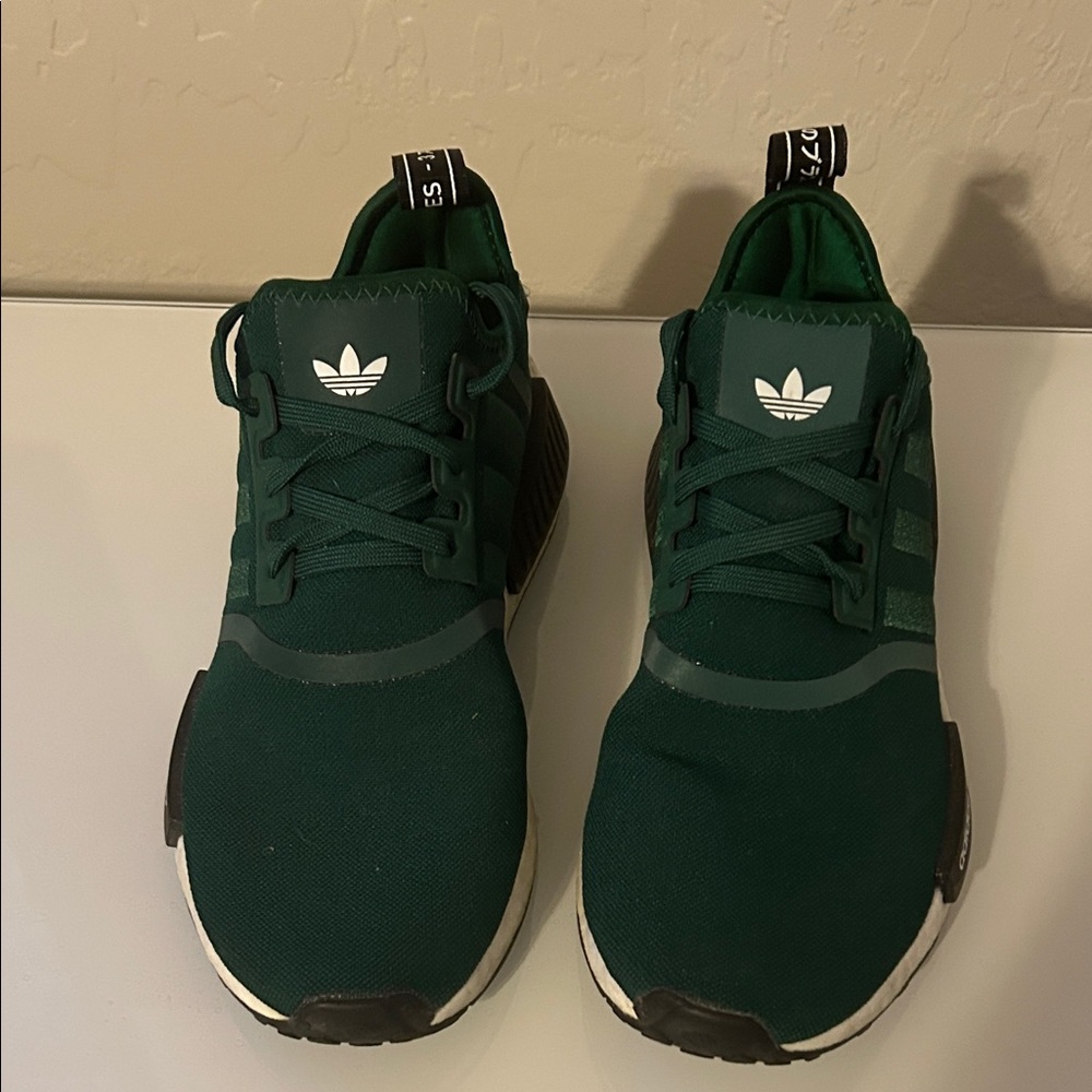 Adidas Forest Green Athletic Shoes